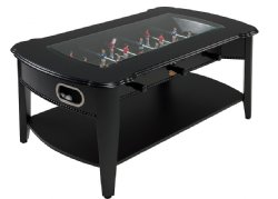 2 in 1 Foosball & Coffee Table in Black