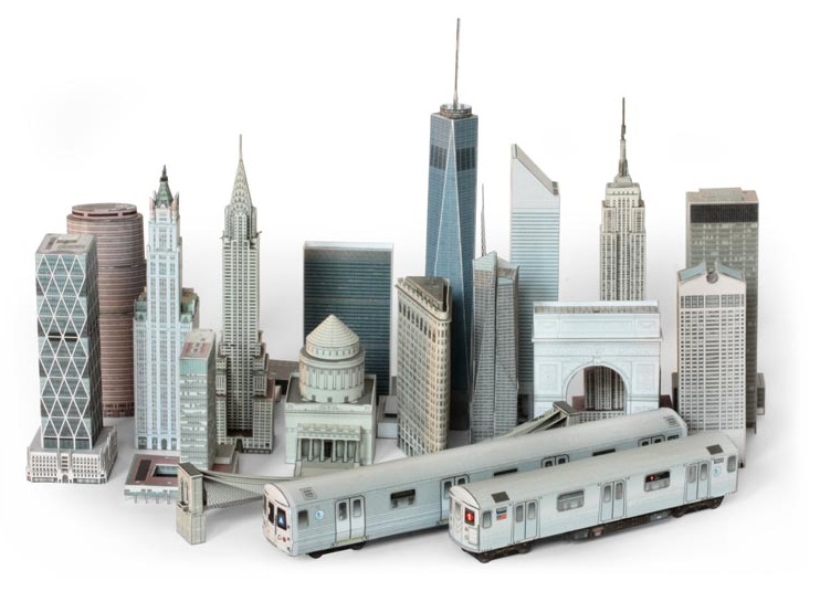 New York City Paper Model (from Build Your Own New York )