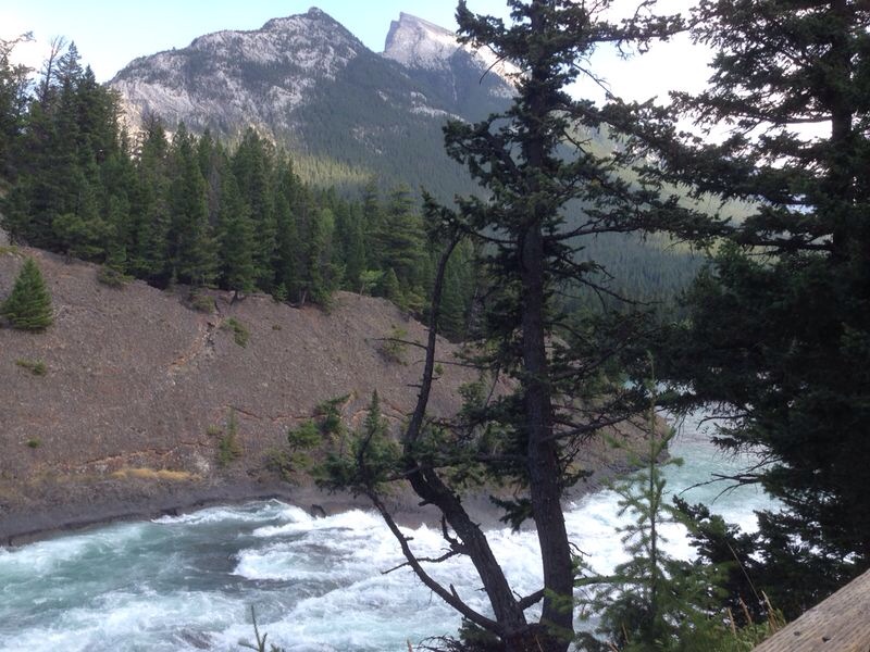 Camping along the river...