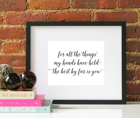 Amberlee Isabella Home's Valentine's Day Art Print