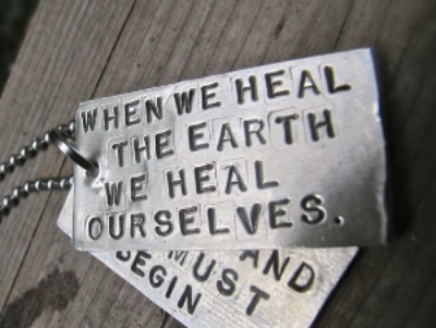  Dog Tag Necklace by DesignsbySky on Etsy