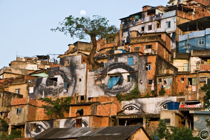 "Women Are Heroes", Rio de Janeiro, Brazil, by JR