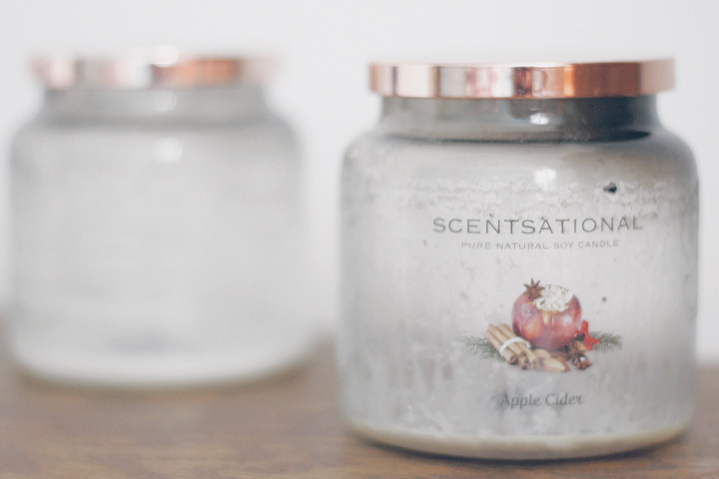When shopping for candles I always look for packaging or containers that can be reused some way somehow. Candles can come in some really pretty & at times lavish containers so why wouldn't you want to reuse something so beautiful later down the road. A few tips for doing this is to look for containers with lids or easy to remove labels so that when it comes time to reuse & repurpose them it will be hard to distinguish what they might have been in their previous life. These two jars here ended up being just the size I was looking for all they need is a little love . . . . 