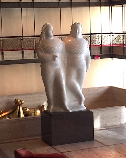 Elie Nadelman, "Two Circus Women" 1931