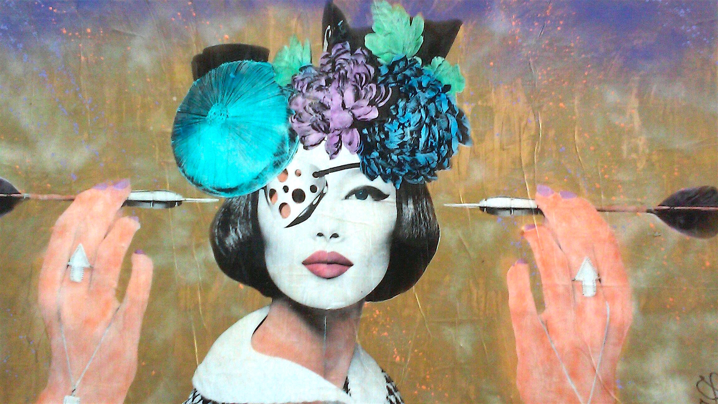 "Thr owing Darts in Lovers' Eyes", DeeDee image: r. ocot