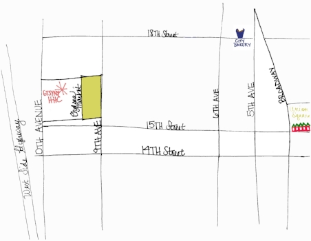 Note on this map that Chelsea Market, which is hosting our annual Handmade Cavalcade, is listed on here and is the main focus on this map. Our Handmade Cavalcade is detailed below in the five day/week long schedule.