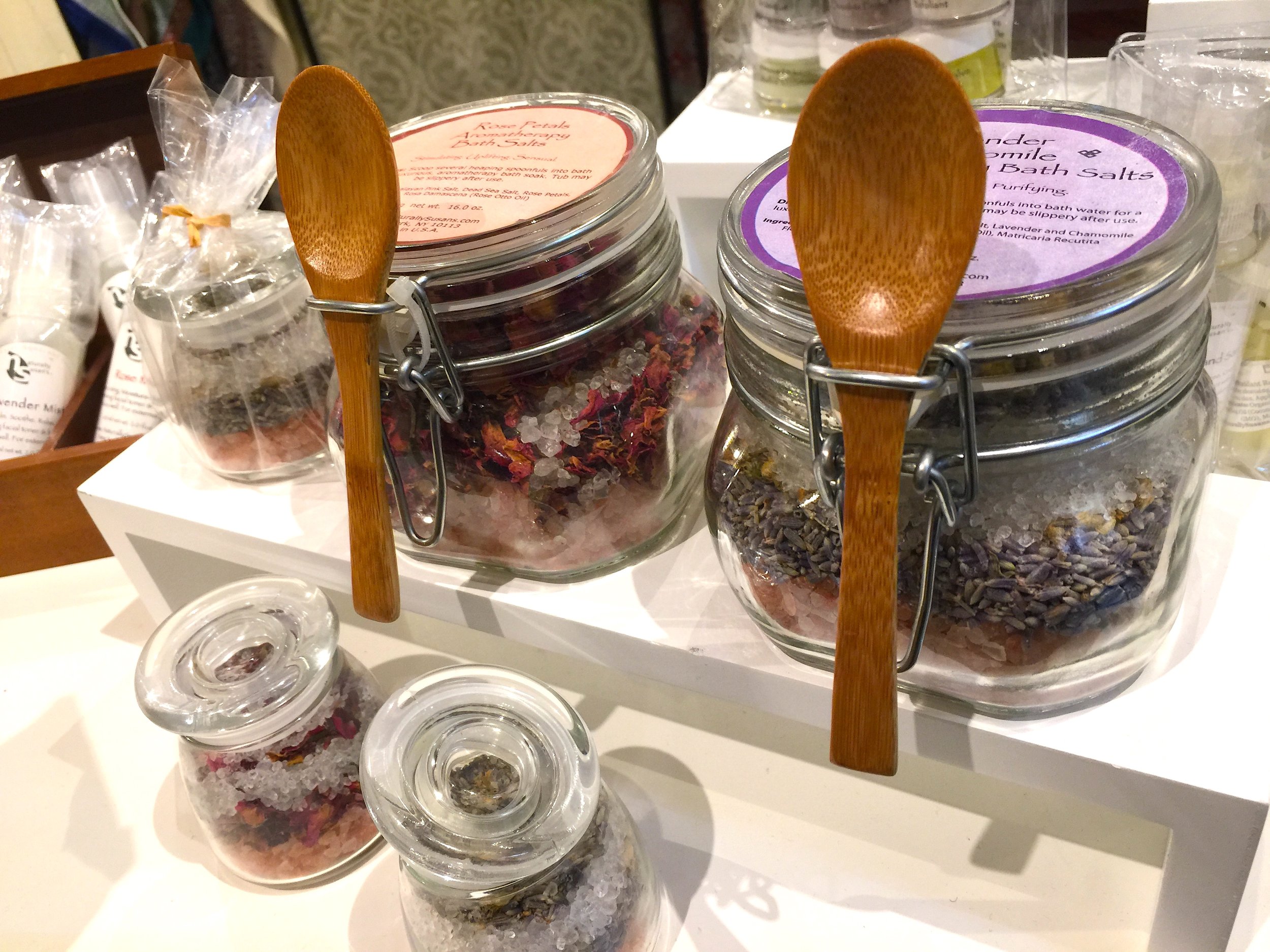 Bath salts by Naturally Susan's