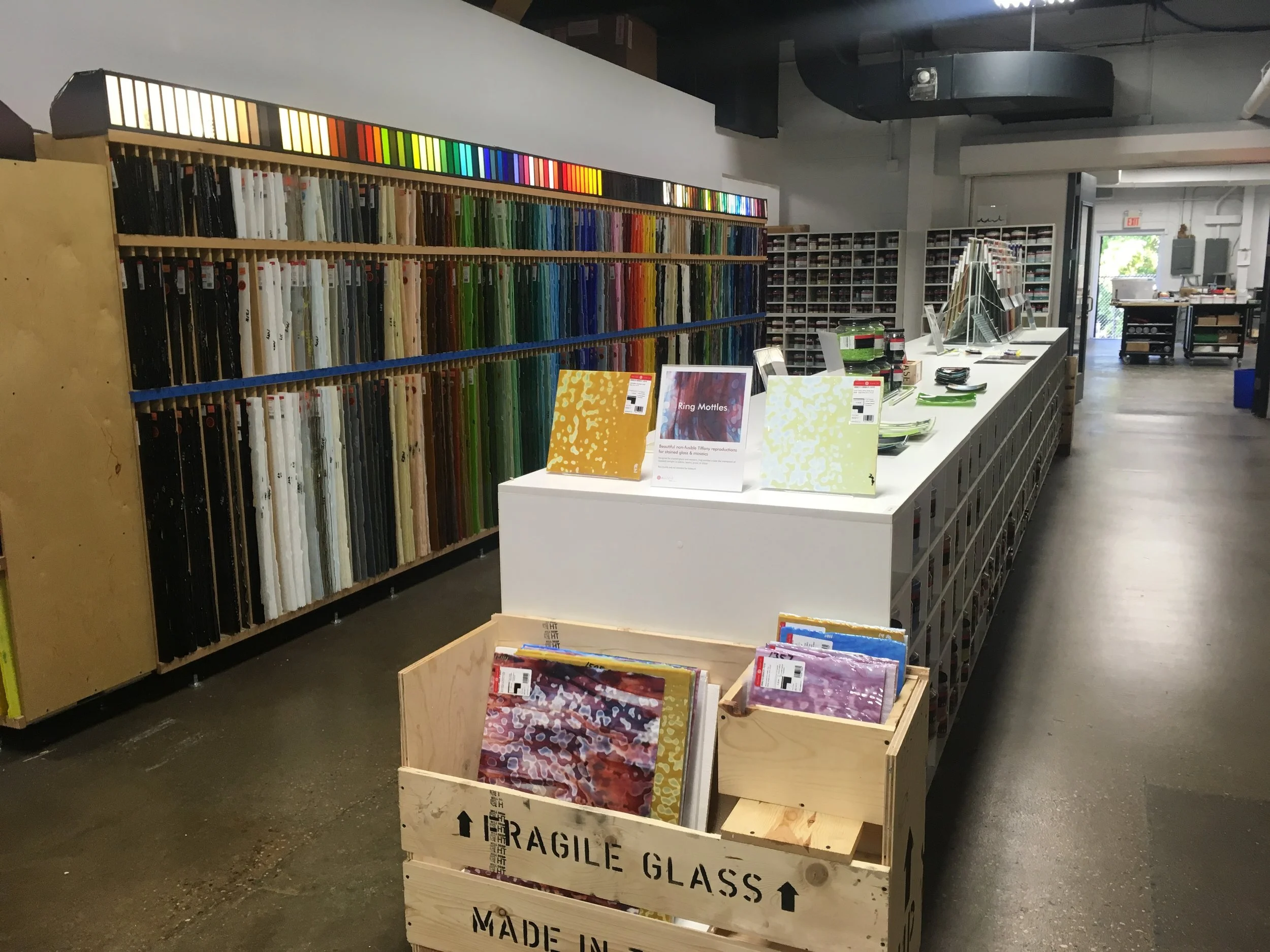 A veritable candy shop for glass fanatics!