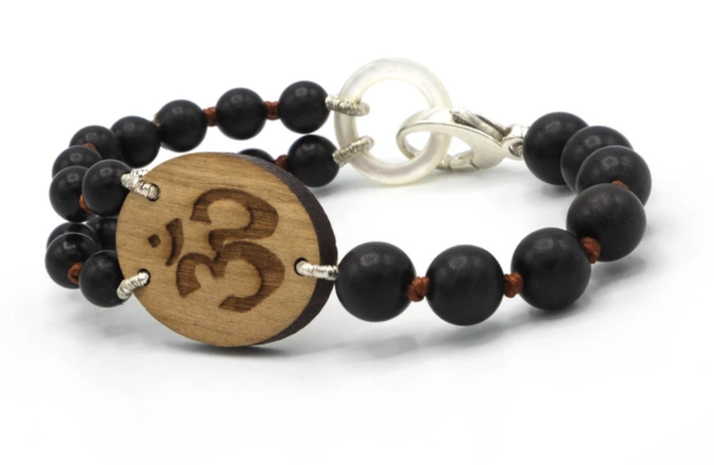 Om ©Goddess Bracelet , $90.00, from  Jen Stock, Mindful Jewelry for Everyday Life
