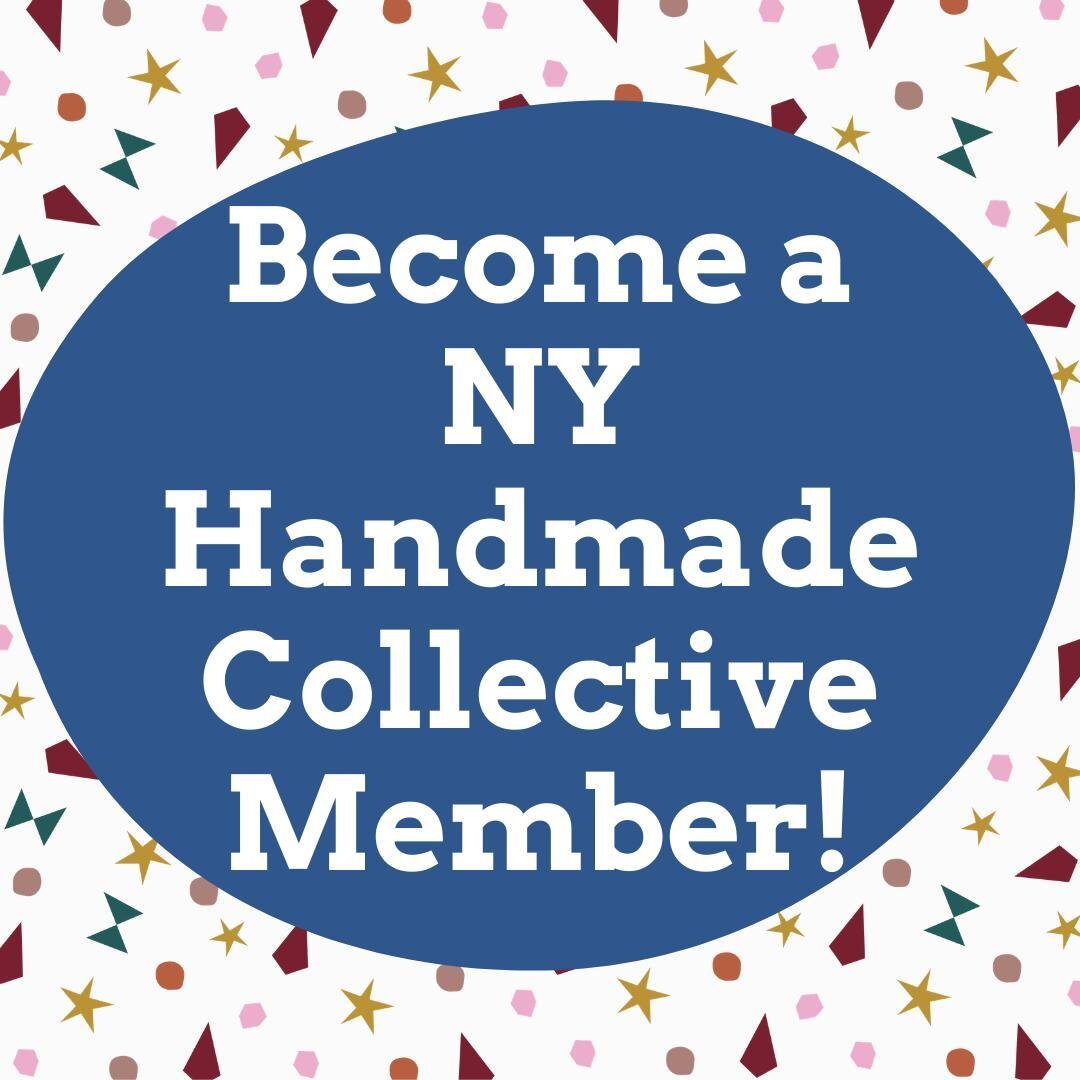 🙌Applications are open!🙌 Tag someone in the comments that you think should join the NY Handmade Collective and check out the link in bio for more details!!🙌⁠
#nyhandmadecollective #becomeamember #professionaldevelopment #joinus #applicationsopen #