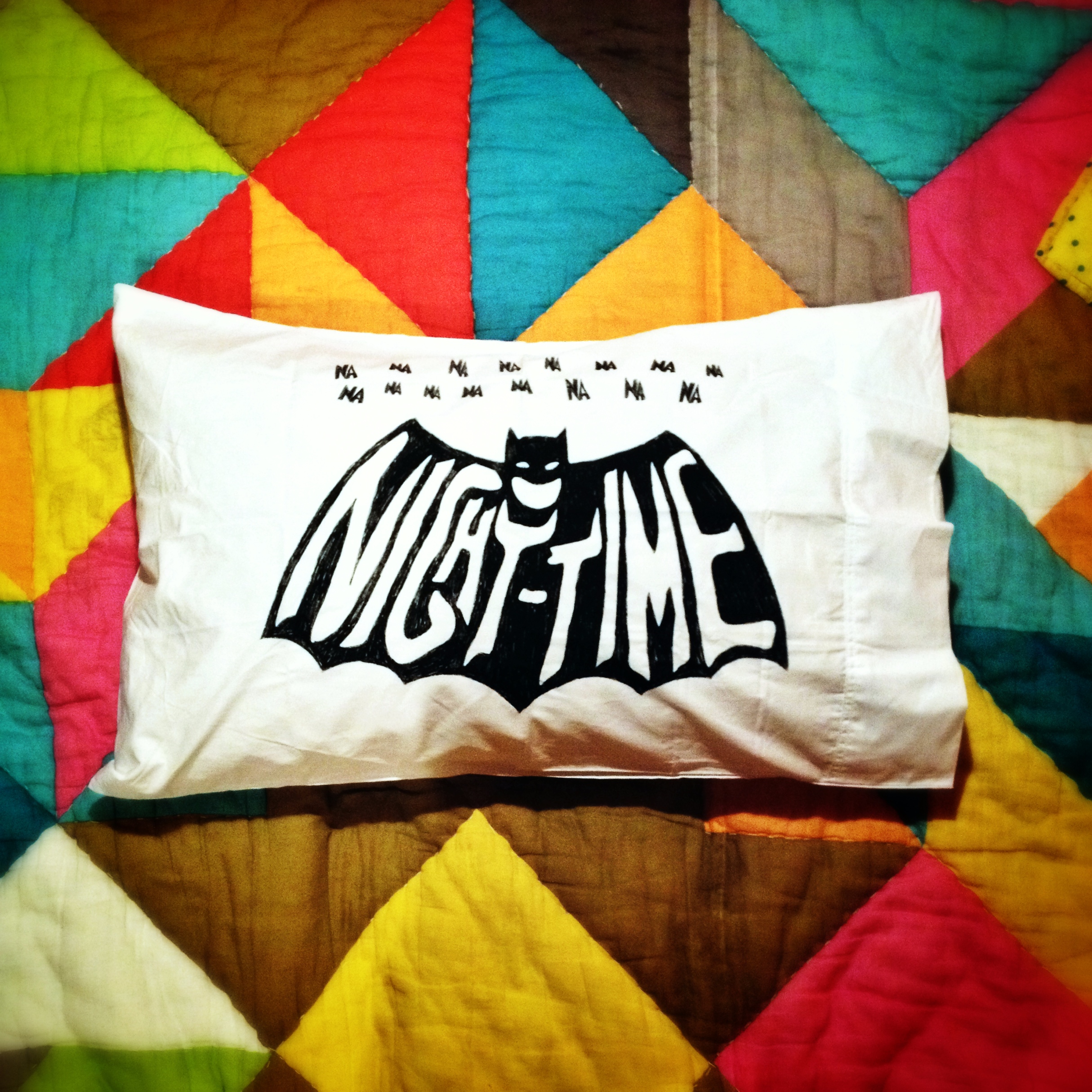 i swear i sleep better with this amazing pillow case from Pop Factory Shop