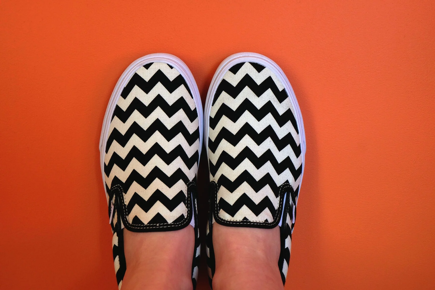 Chevron Slip-on