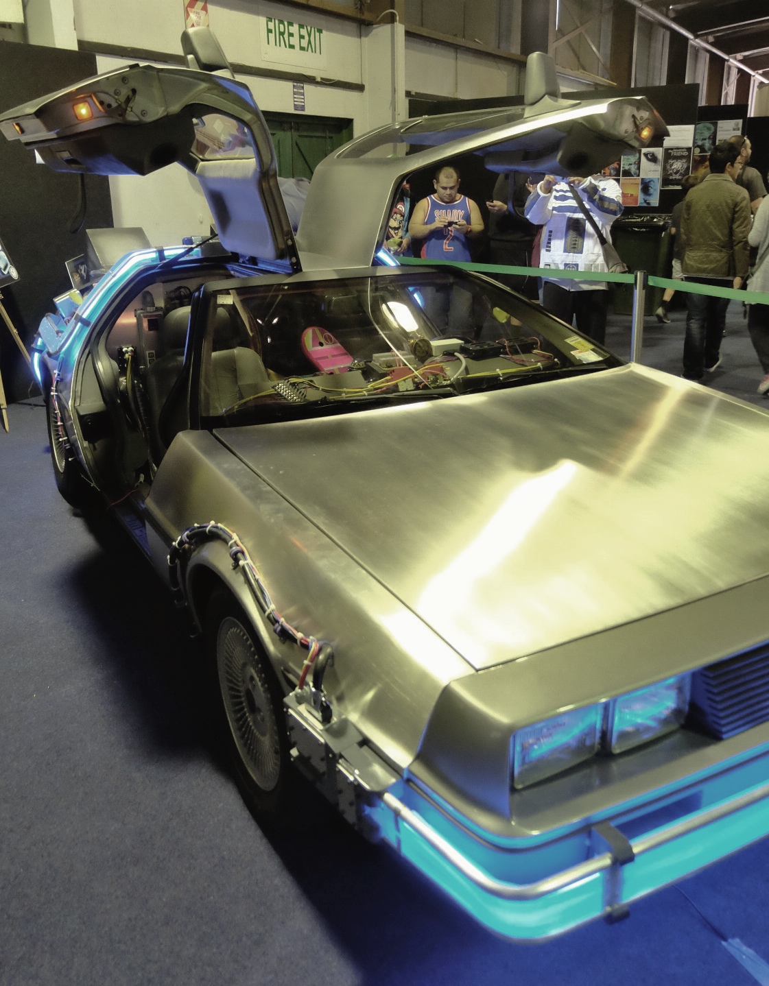 Back to the future, a DeLorean, my dads dream car.
