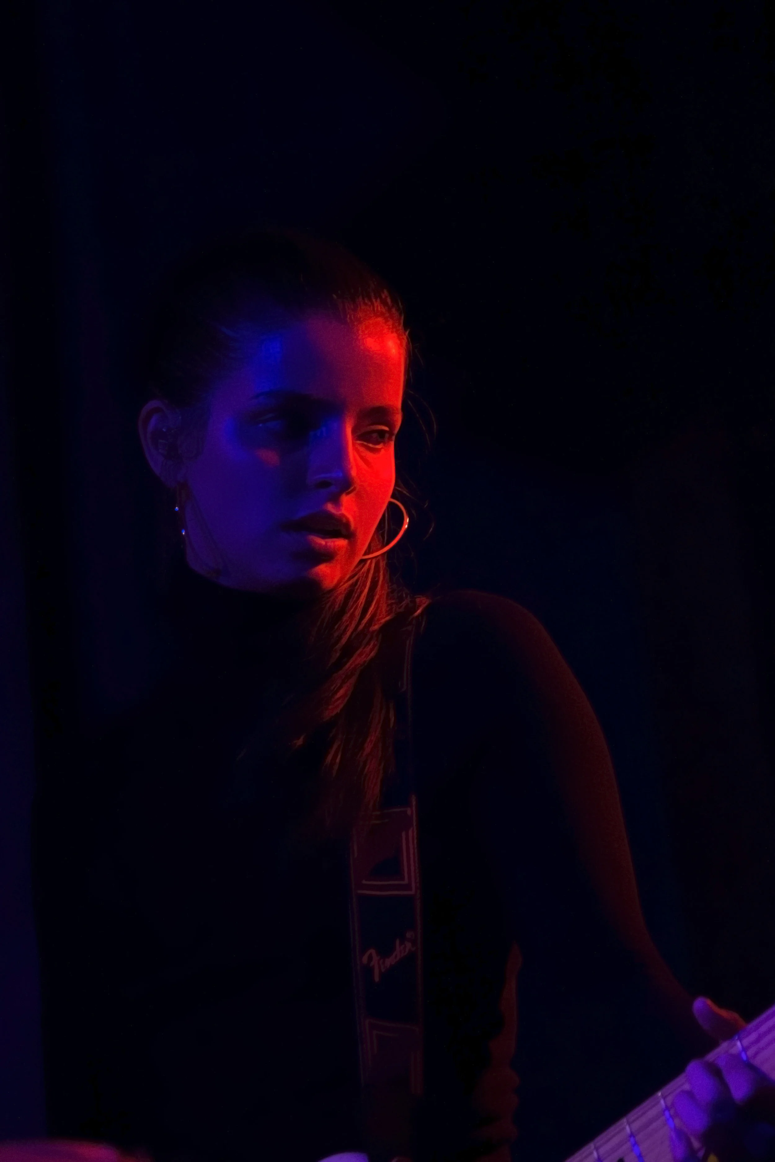 Cesira Aitken on Lead Guitar