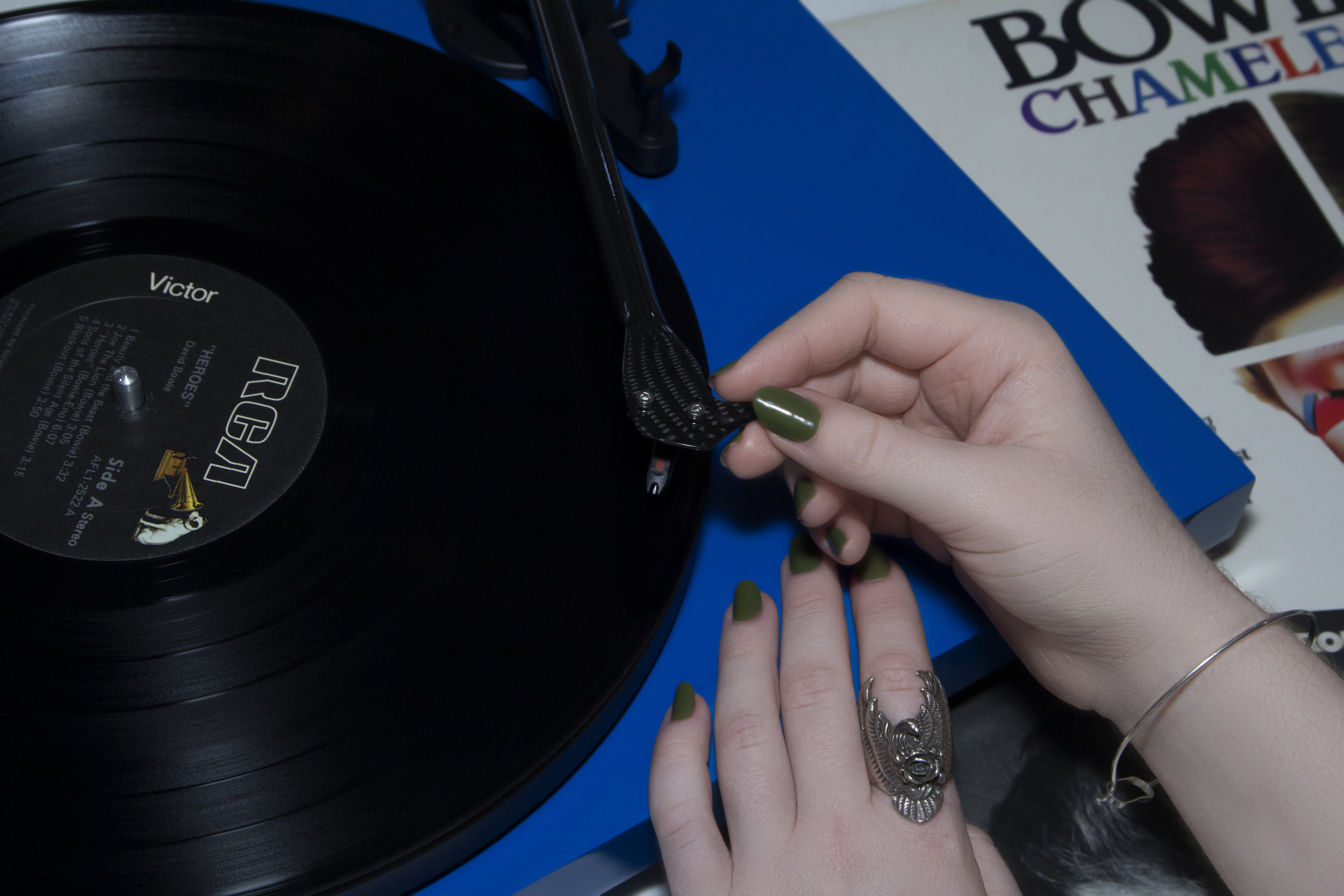 Nail Colour: Major Tom ,  Company of Strangers: Soul Survivor Ring ,  Underground Sundae: Clamp Bracelet. &nbsp;