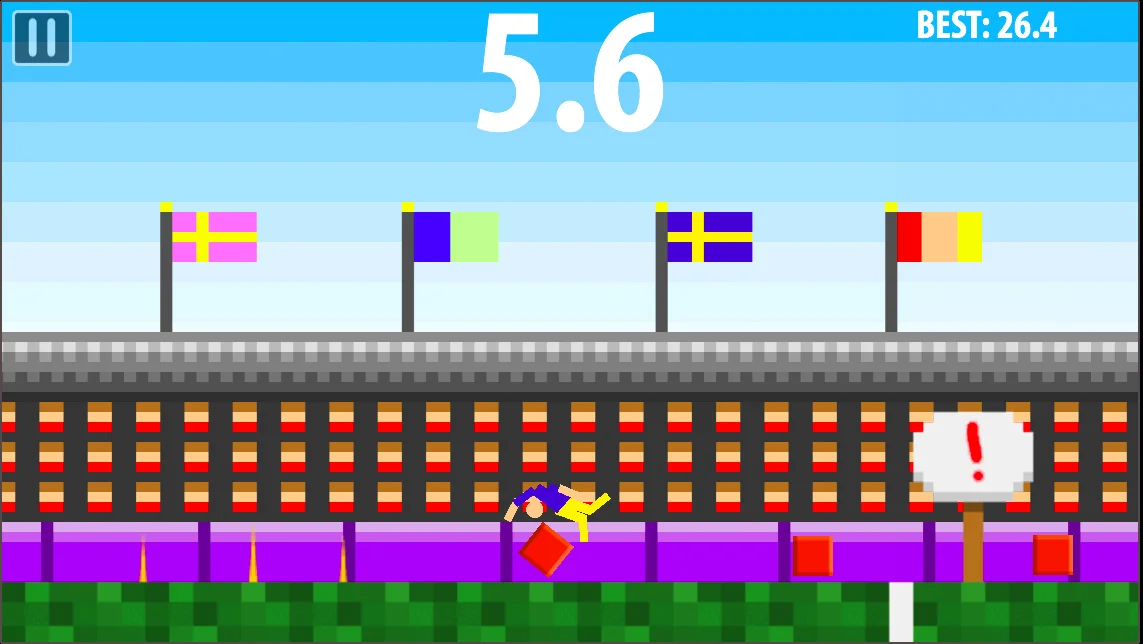 Long Jump Challenge is now on Android as well as iOS!