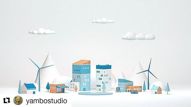 #Repost @yambostudio
・・・
We did some illustrations for Google Earth Day 2018, This is one 💙 @cschofield3d