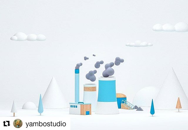 #Repost @yambostudio (@get_repost)
・・・
Few explorations done last year for Google Earth Day with @cschofield3d 💙
