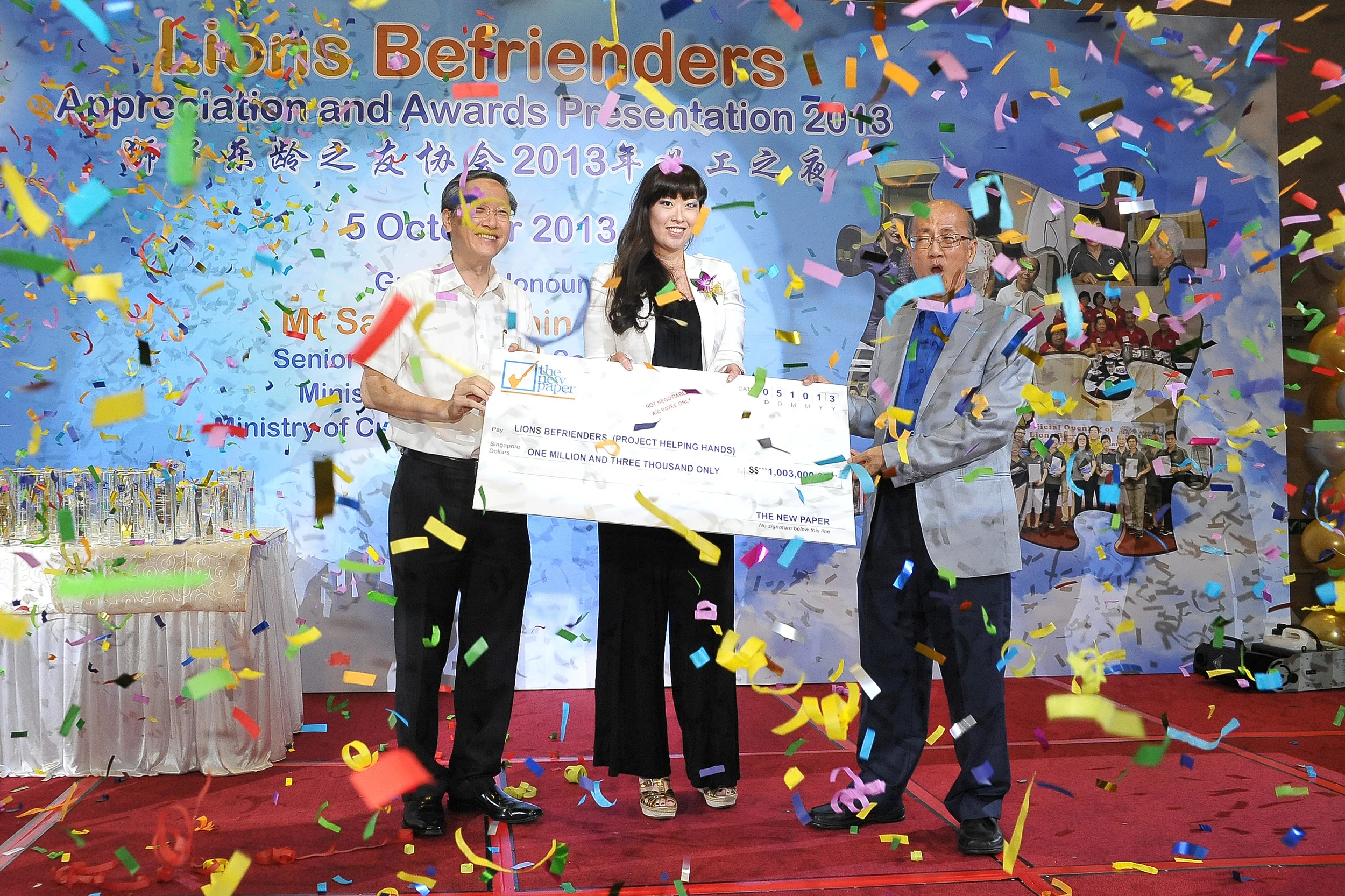 Lions Befrienders Awards Presentation 2013