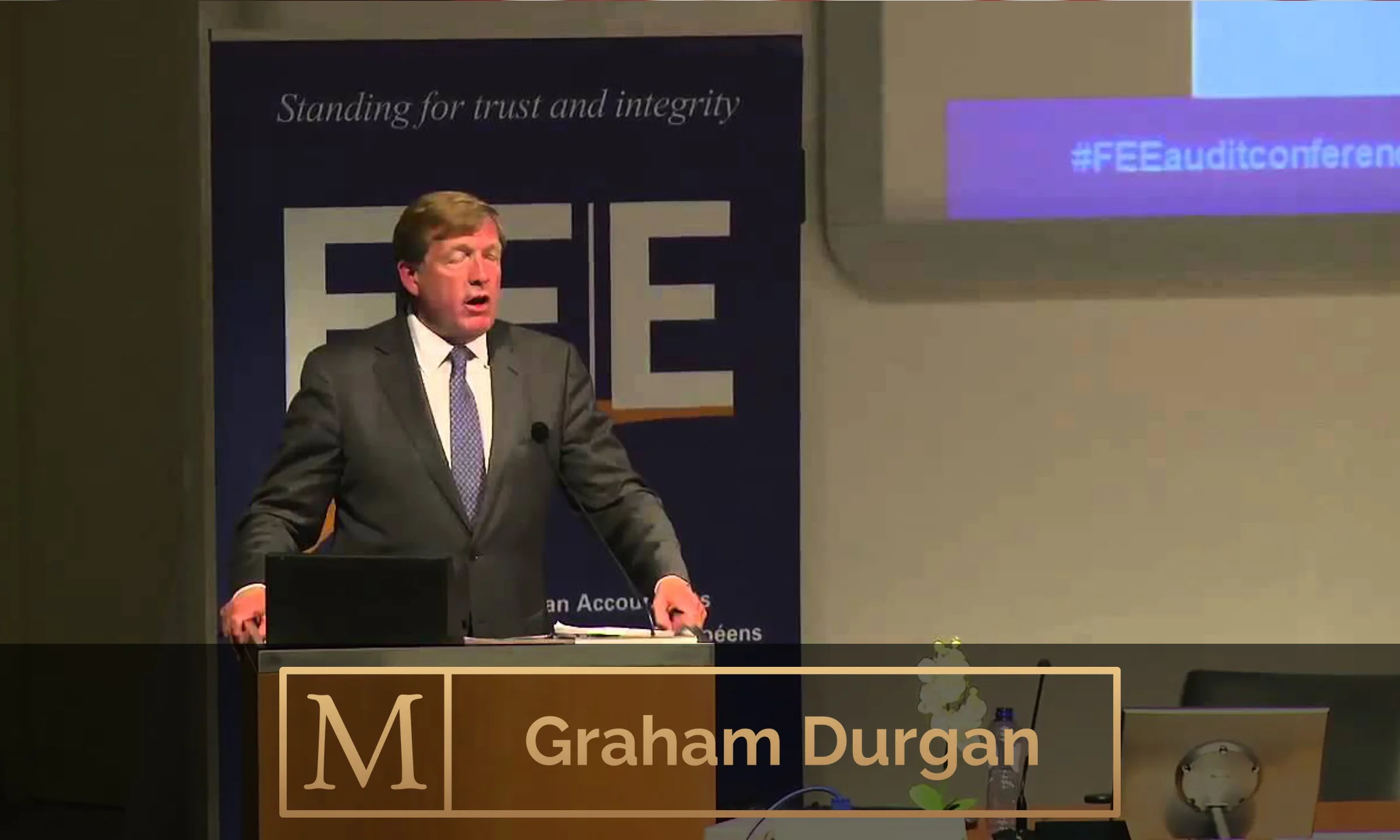 Conference Chairman: Graham Durgan - Entrepreneur, mentor, publisher, Chairman of Emile Woolf (Holdings) Ltd., Chairman and founder of Non-Executive Directors Association, Young Presidents Organisation