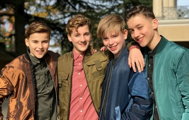 FOURCE vlnr: Niels, Jannes, Ian, Max