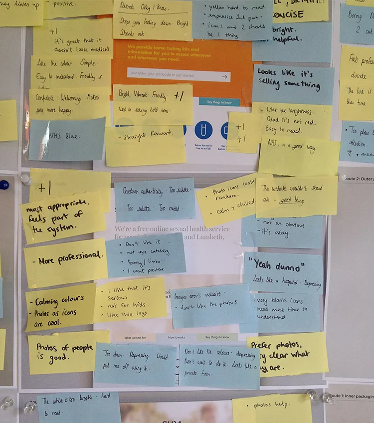 Analysing the feedback