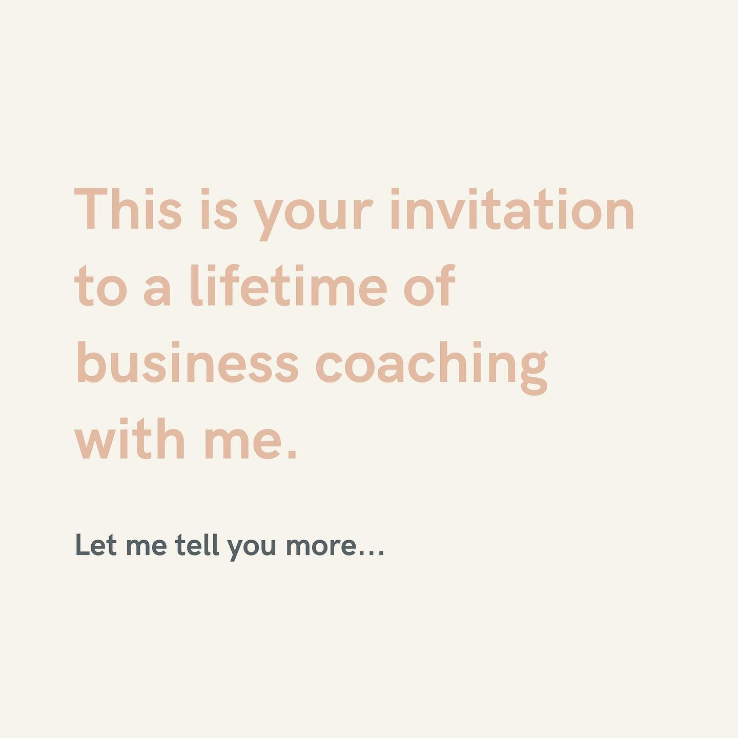 My flagship group program, Your Simple &amp; Spacious Business, is open for enrolment again for the next 10 days 🎉⁣
⁣
Inside you&rsquo;ll find monthly coaching sessions, twice-monthly office hours, a vault filled with all of my programs and courses,