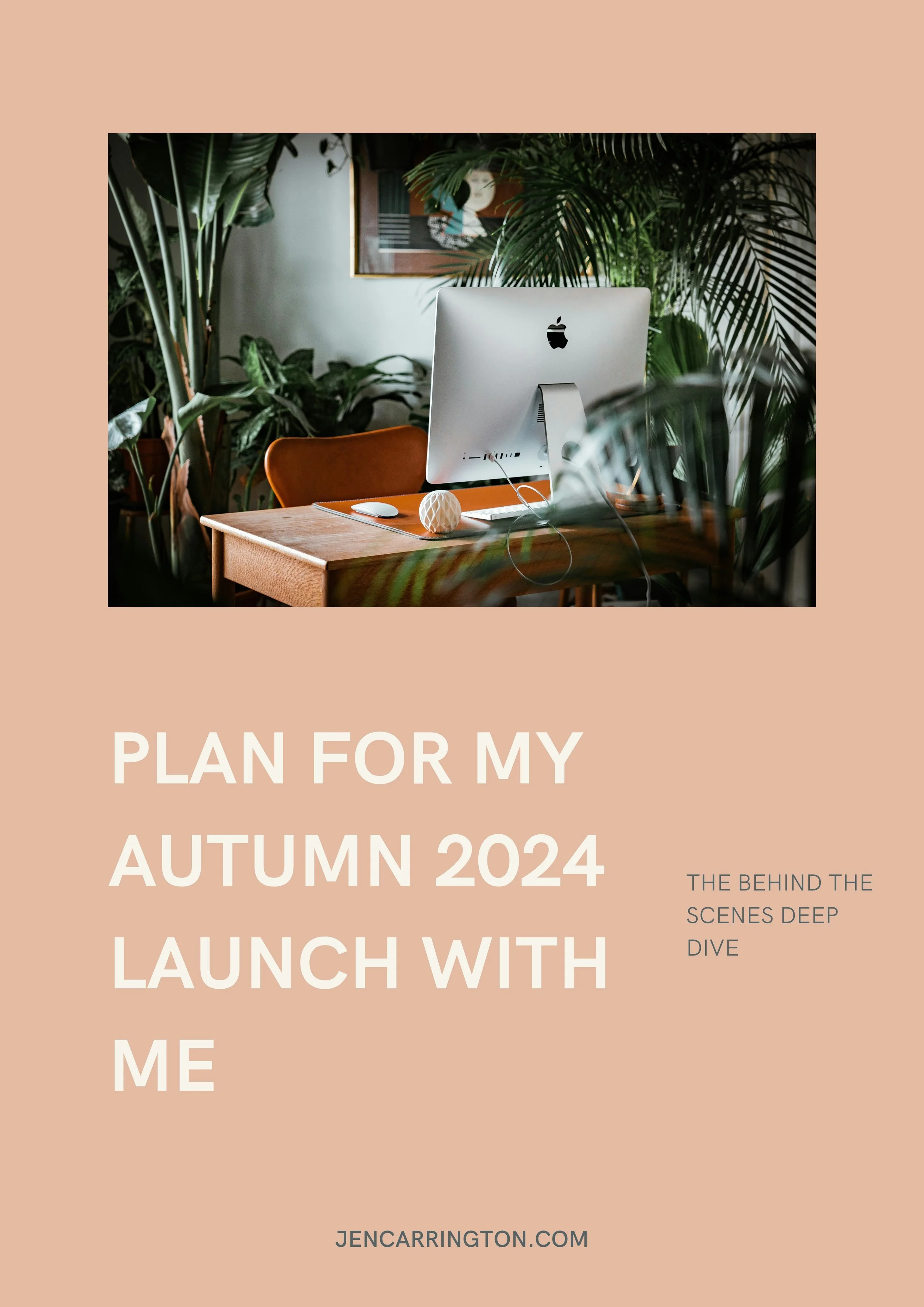 Plan For My Autumn 2024 Launch With Me