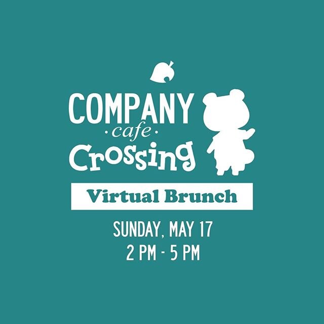 Since we can't throw real events right now... and most of us are stuck at home... you should come visit our virtual cafe in Animal Crossing! One of our studious staff members will open up their island for a few hours this Sunday (May 17th).⠀
🏝️🏝️🏝
