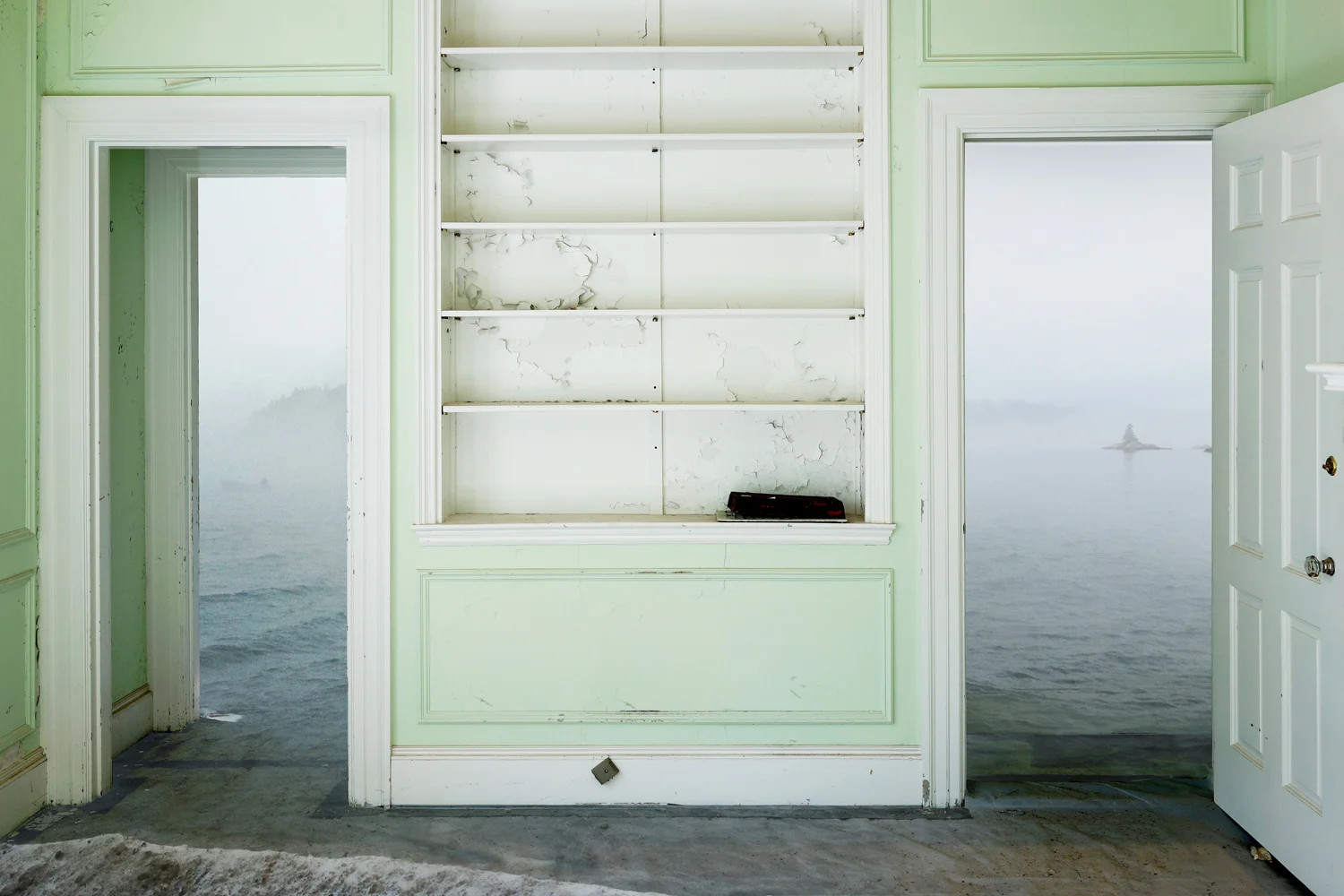 The Pilot House 2014 digital montage realized as archival pigment print 20" x 30”