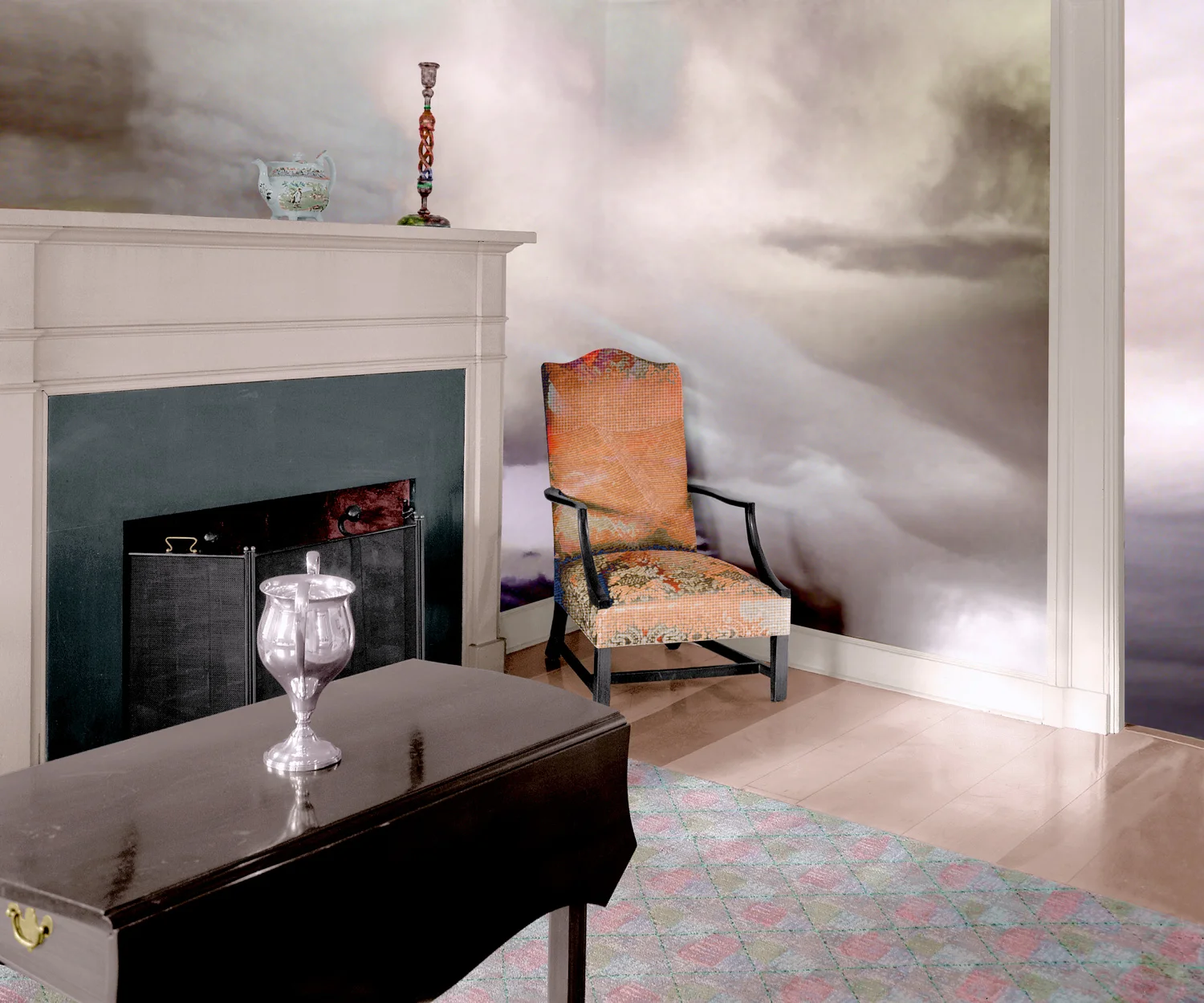 Acceptance 2011 digital montage realized as archival pigment print 20" x 24"