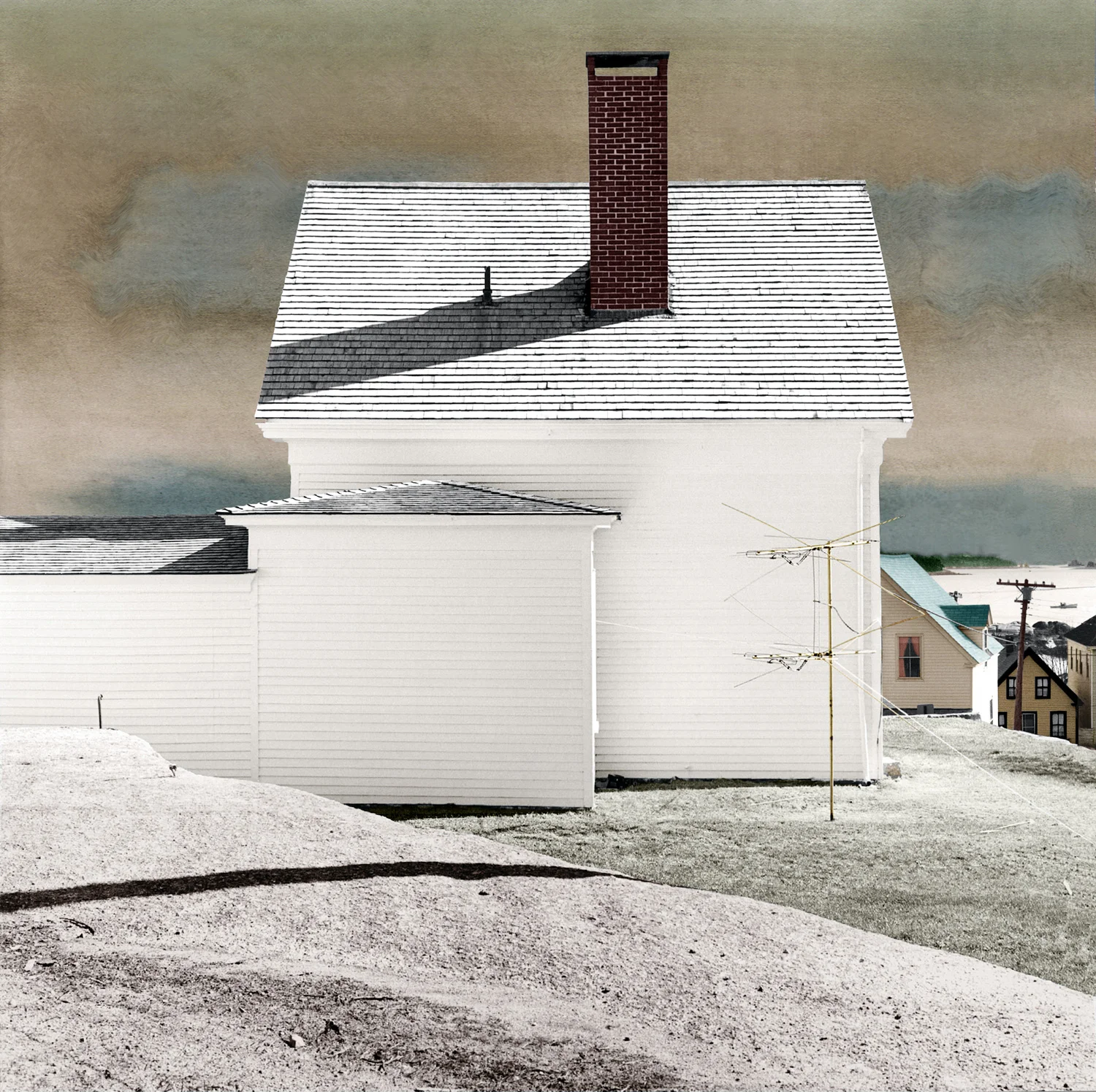 Easter Sunday 2011 digital montage realized as archival pigment print 20" x 20"
