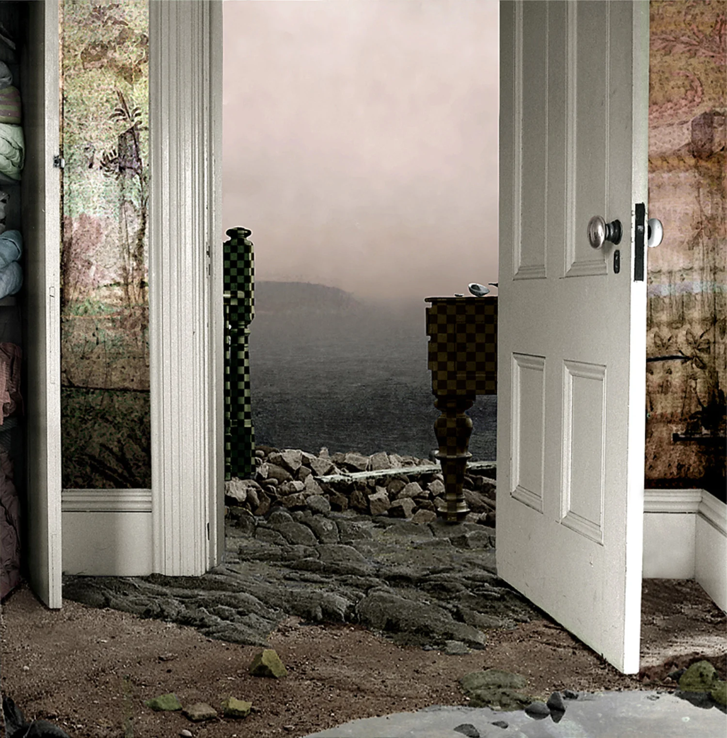Salt Air 2007 digital montage realized as archival pigment print 20" x 20"