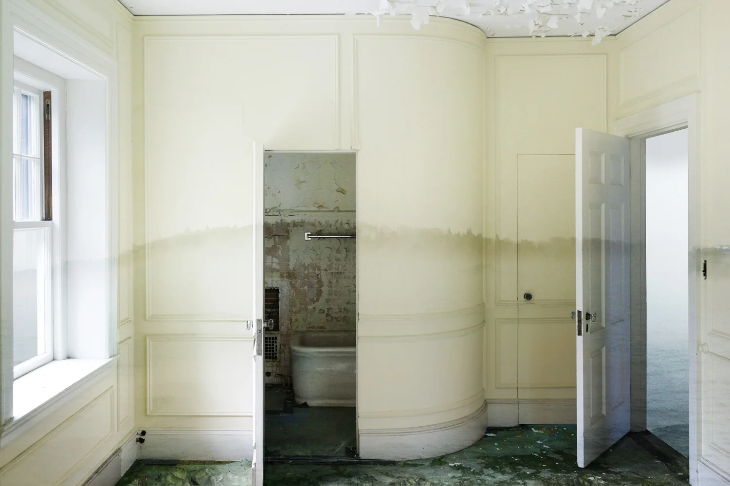 Watermark 2014 digital montage realized as archival pigment print 20" x 30"