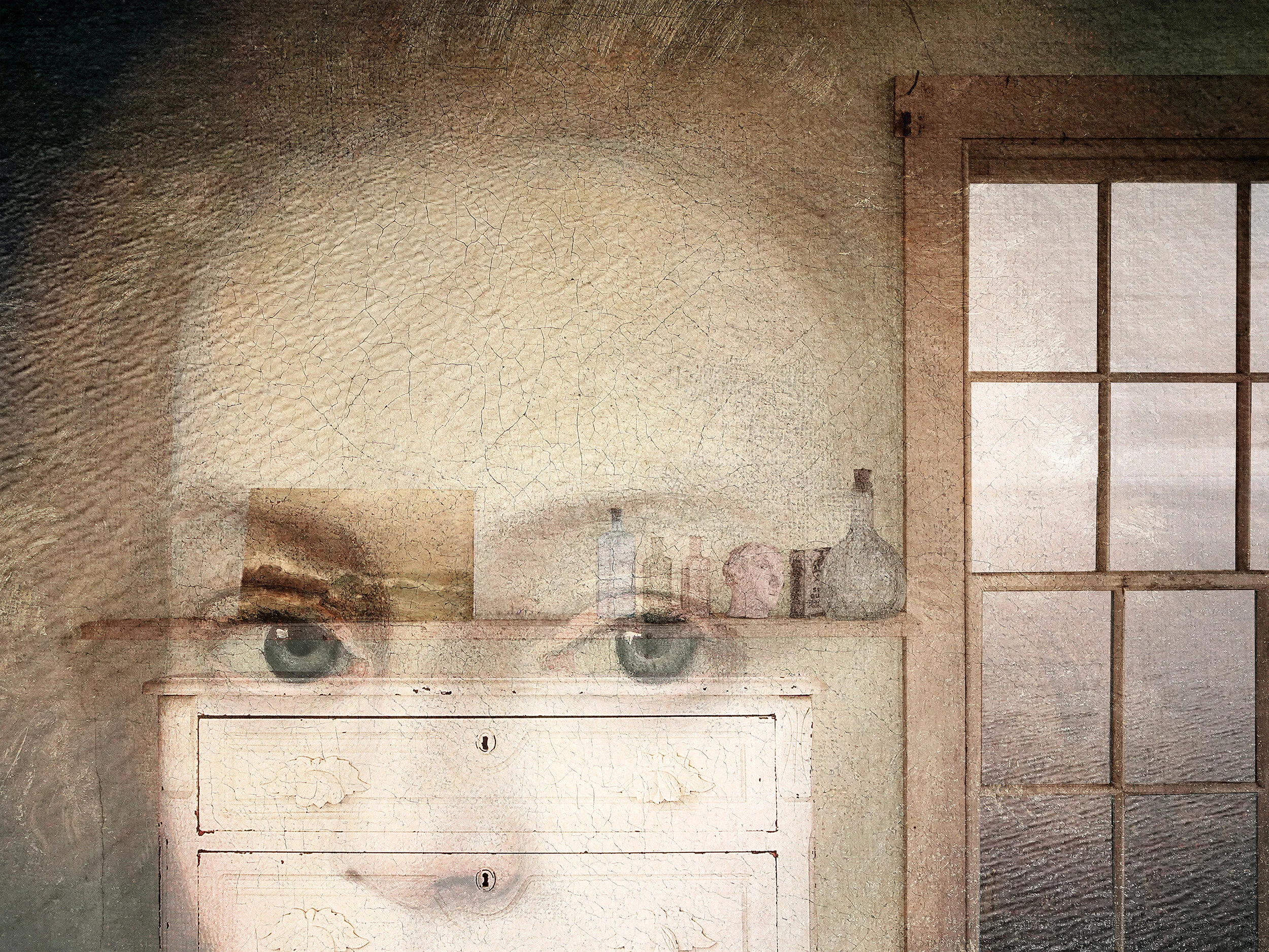   Cassandra   - 2020 - digital montage realized as archival pigment print 