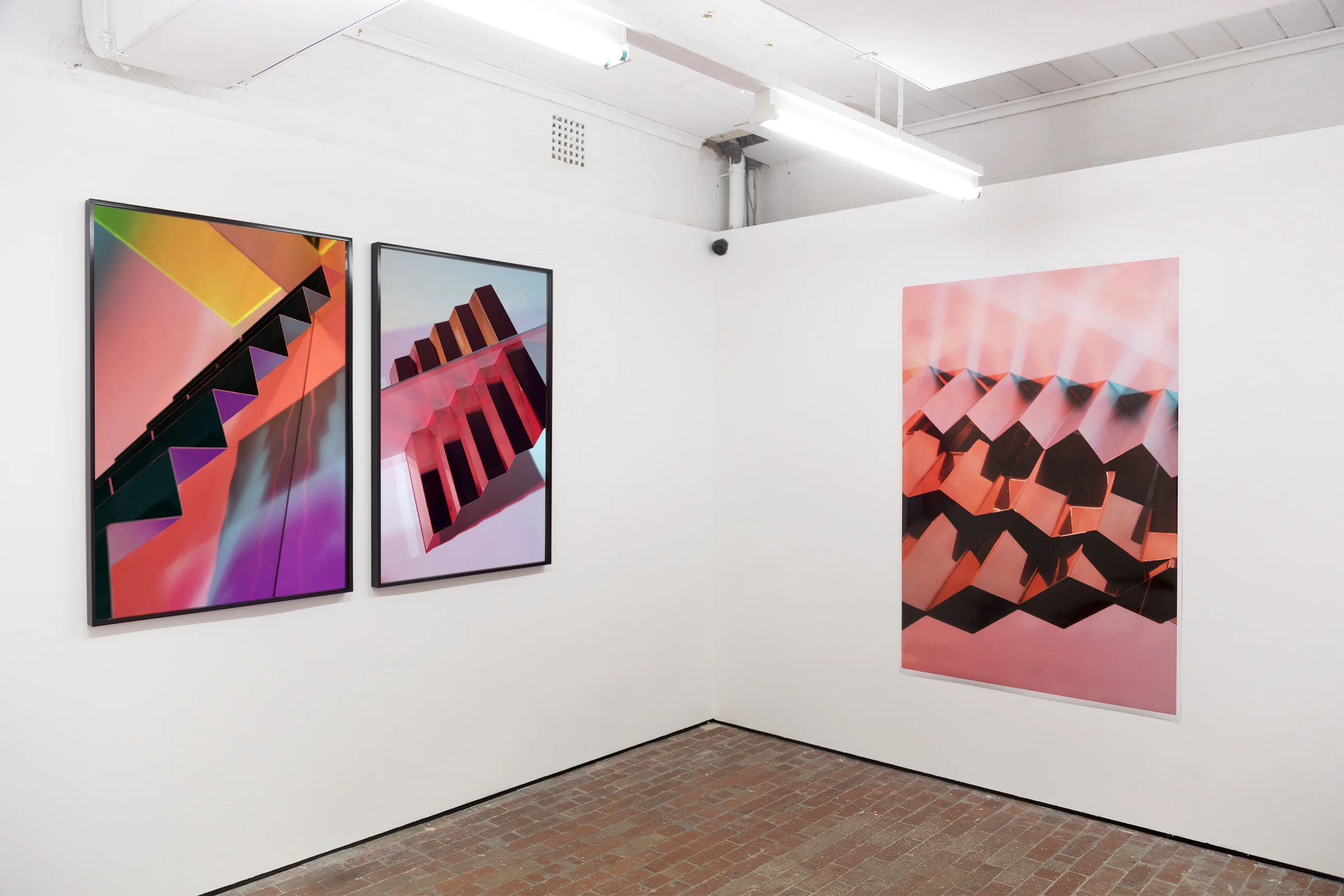 Installation view: New Shapes , 2018, c3 contemporary art space, Melbourne, Australia. February 2018. Photograph: Jon Butt.