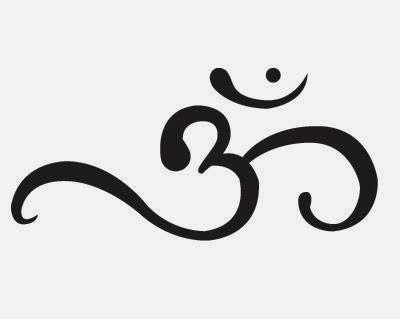 Om: The supreme and most sacred syllable, consisting in Sanskrit of the three sounds (a), (u), and (m), representing various fundamental triads and believed to be the spoken essence of the universe. It is uttered as a mantra and in affirmations and blessings.