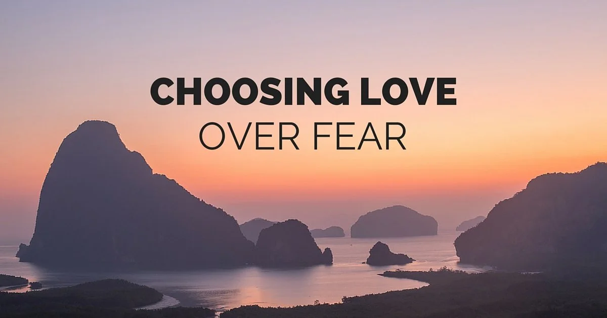 How Yoga Helps us Choose Love Over Fear
