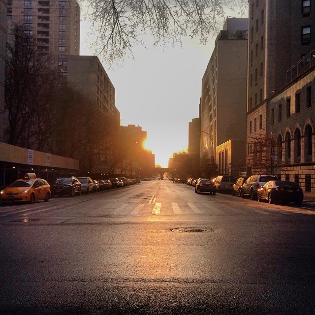 sunrise over the east