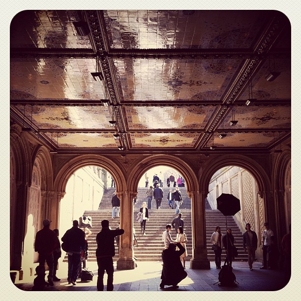 bethesda fountain arches