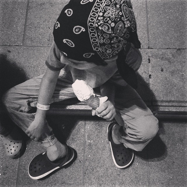ice cream kinda evening
