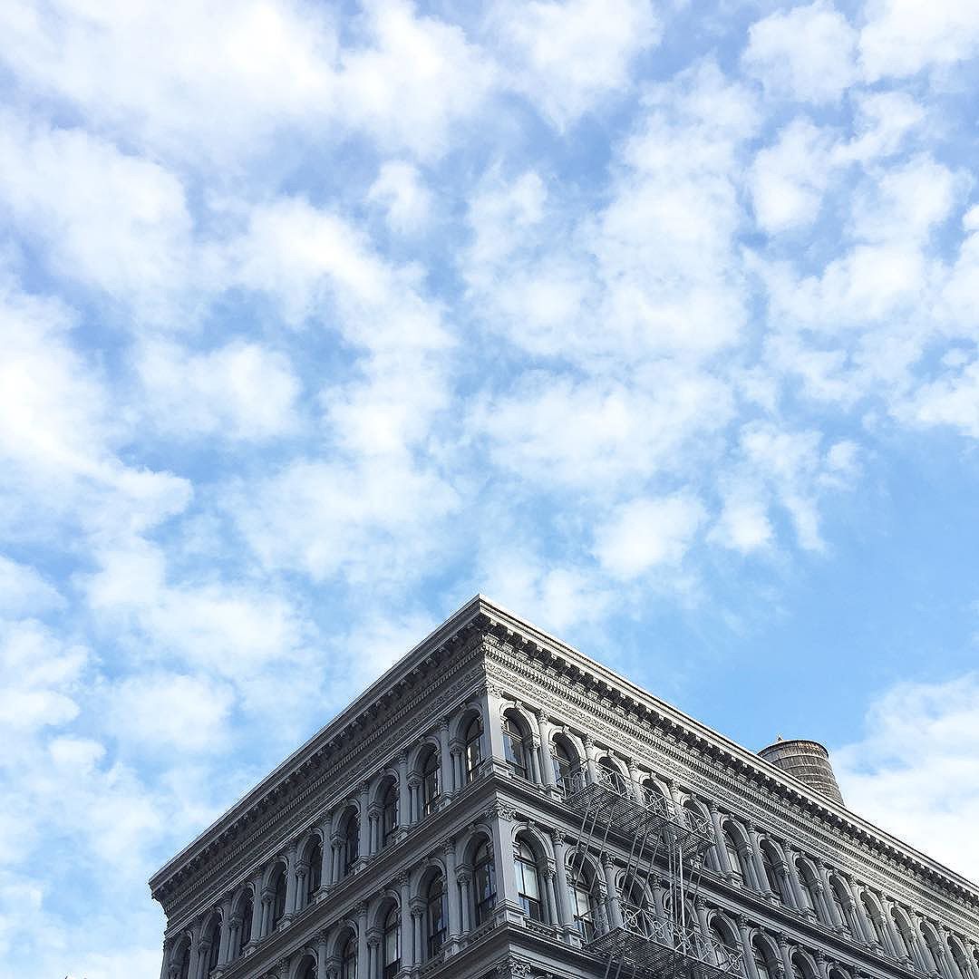 Blue skies & a water tower
