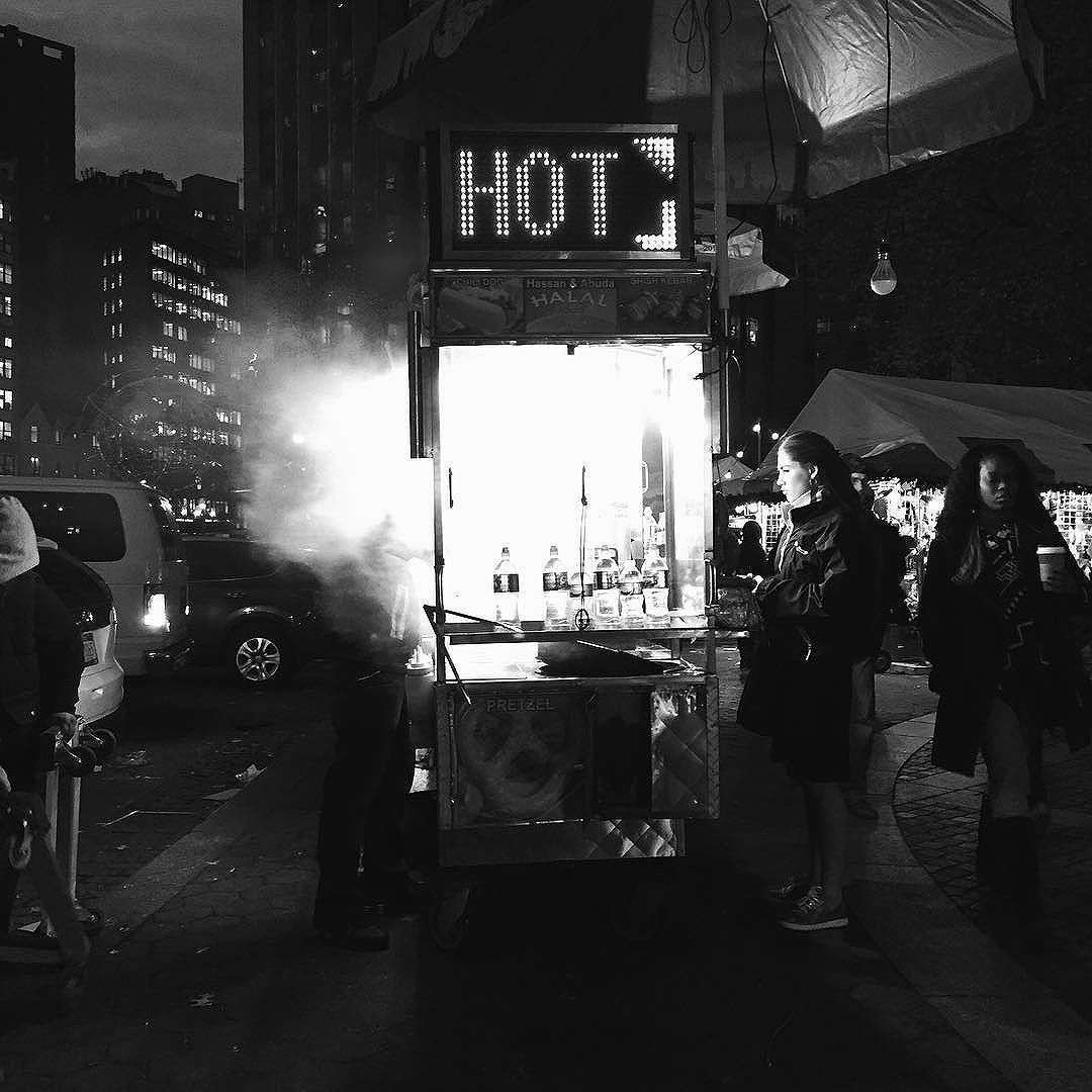 Winter & The Food Cart