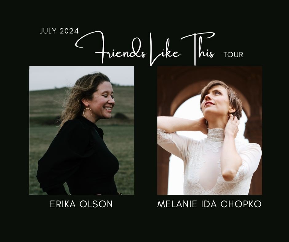 I&rsquo;m very excited to announce I&rsquo;ll be on tour this summer with my dear friend @erikaolsonmusic in the UK &amp; Ireland! We&rsquo;re calling it the Friends Like This Tour, and I&rsquo;m over the moon to do a London show on my birthday with 