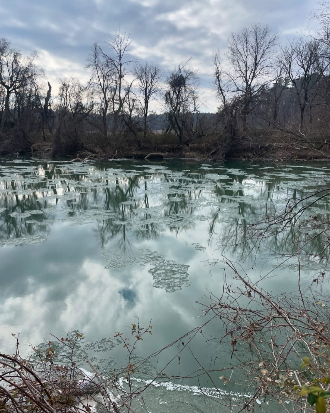 the ice is starting to melt. #mystical #nofilter #imbolc