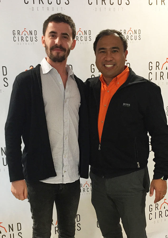 Ianir Sonis with CARROT CEO Michael Antaran.