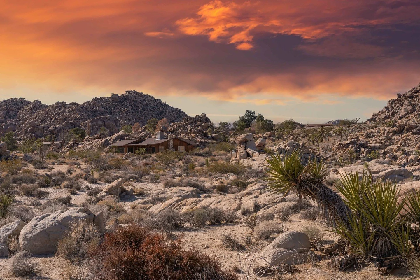 Nowhere better. Park Place is the closest cabin to the Joshua Tree National Park, with airy, desert-centric interiors and five private acres to roam and discover. And discover some more.