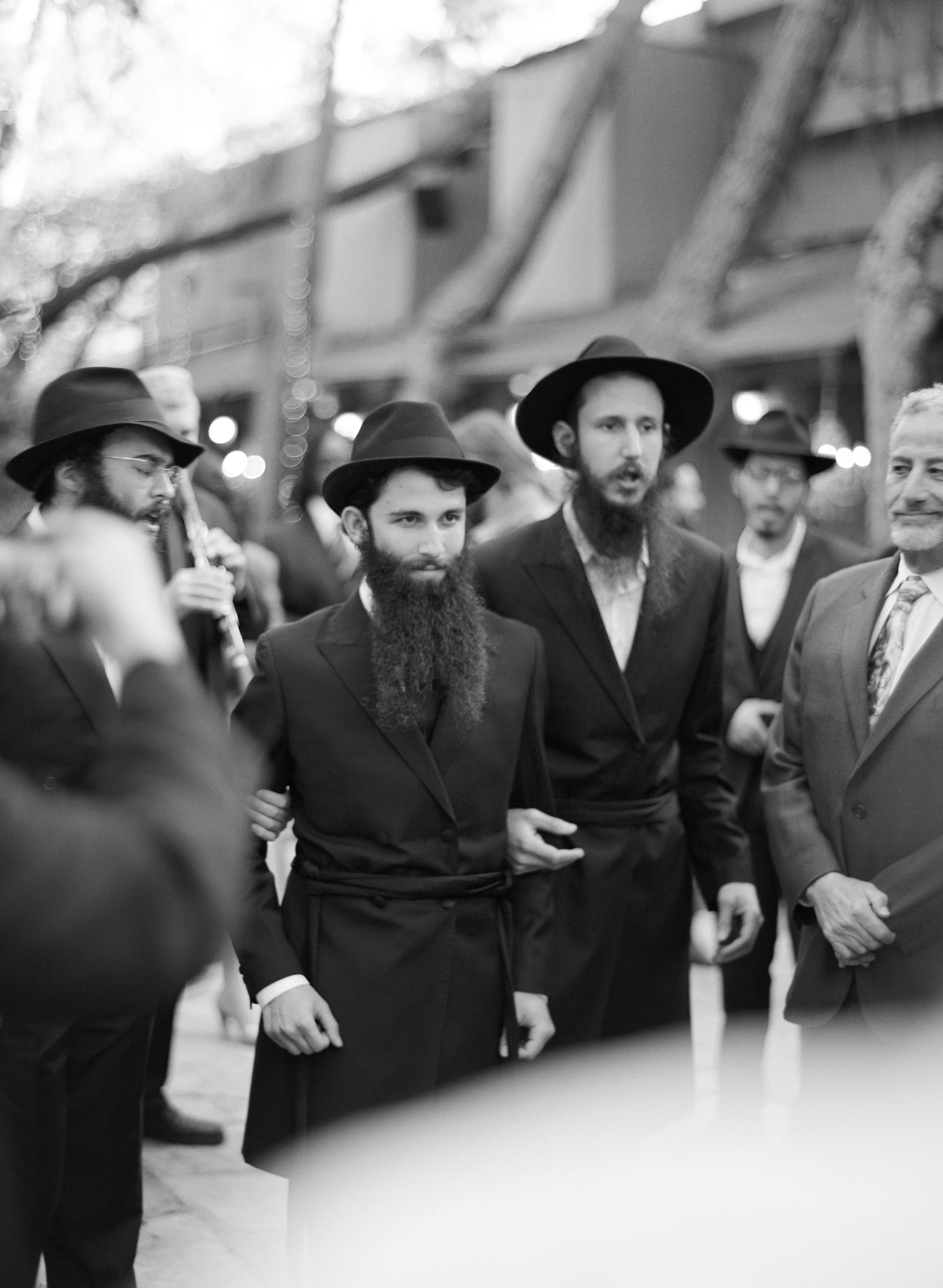 Top destination wedding photographer photographs Orthodox Jewish wedding at Calamigos Ranch California Wedding