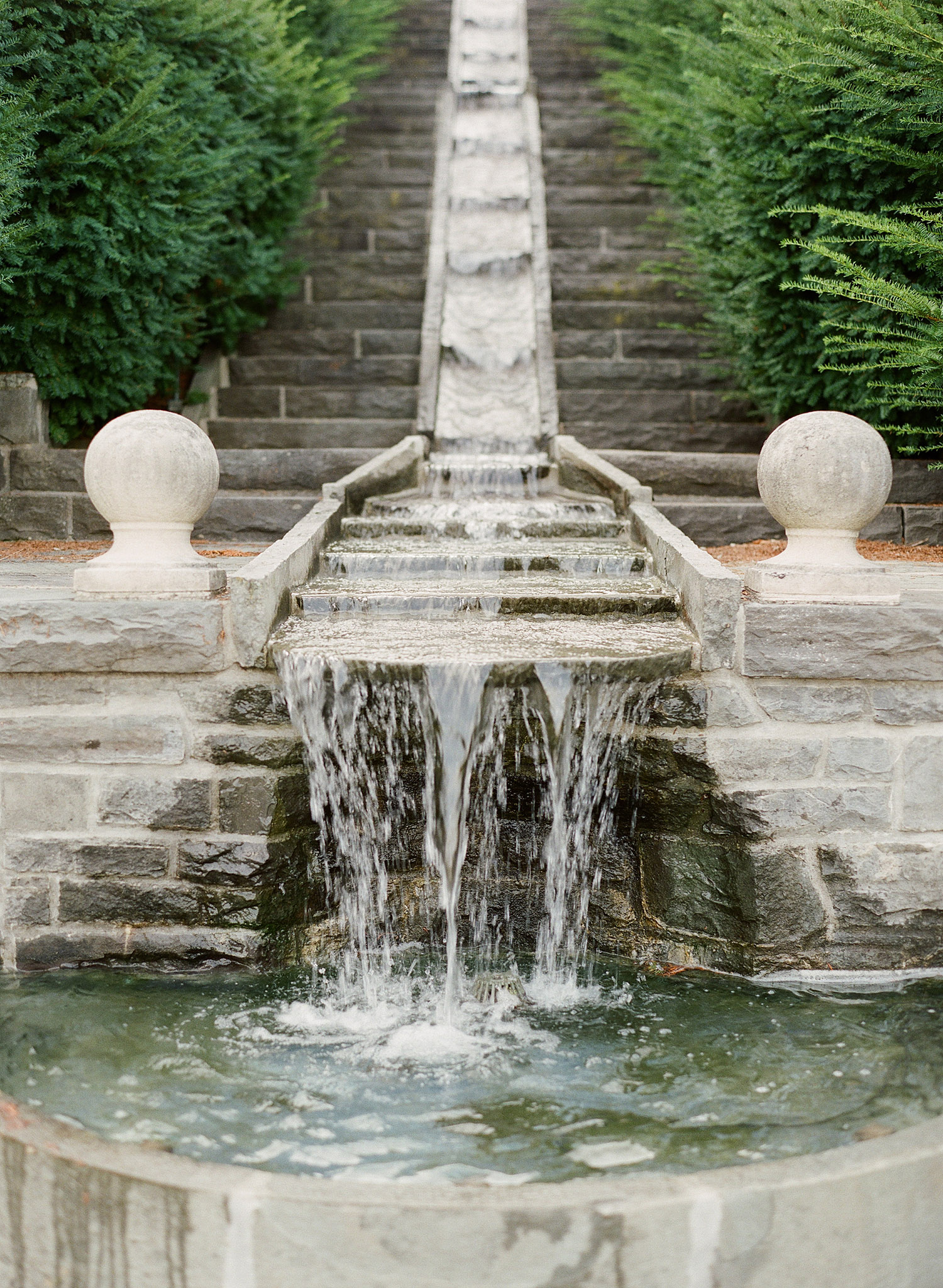 the italian villa named The Villa Terrace decorative Arts museum is a favorite wedding venue for destination wedding photographer Lexia Frank who shoots film at each of her weddings as she is a film photogapher for weddings