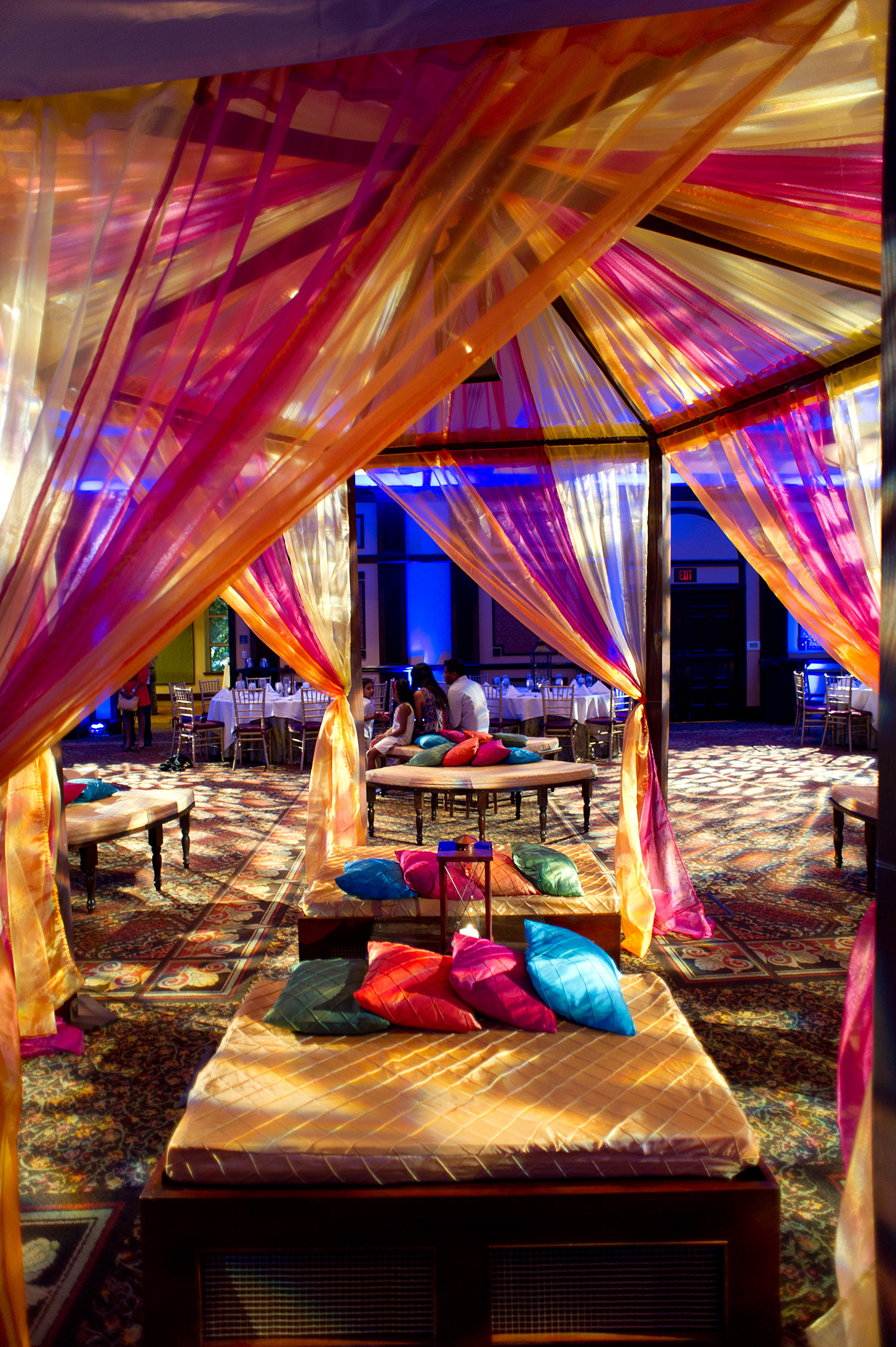 this hindu wedding reception in florida was photographed by Destination Wedding Photographer, Lexia Frank, a top indian wedding photographer shooting luxury indian weddings in India, Florida, and worldwide. She is a film photographer for indian weddings preferring to shoot film for her indian weddings because of it's beautiful tonal ranges and quality. her brides love maharani weddings, south asian bride, suneet varma, and manish malhotra 